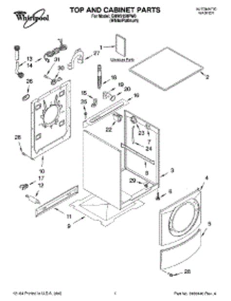 whirlpool ghw9150pw0|Whirlpool Washer GHW9150PW0 Repair and Troubleshooting